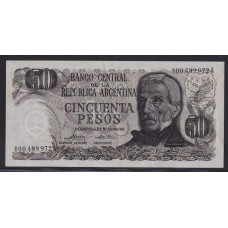 ARGENTINA COL. 626R BILLETE REPOSICION